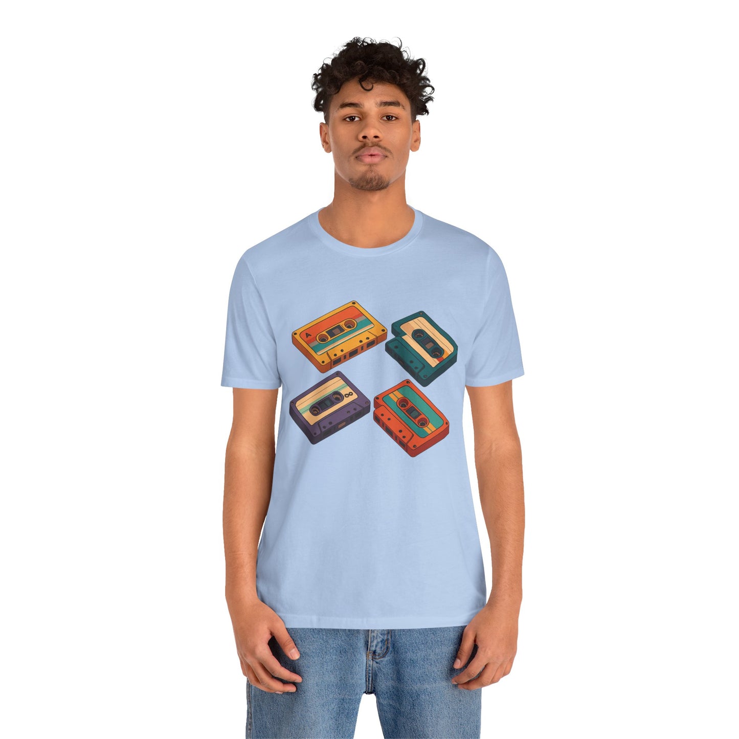Tunl Visn Retro Cassette Tee | Y2K Vintage Music Graphic T-Shirt | 90s Streetwear Gift