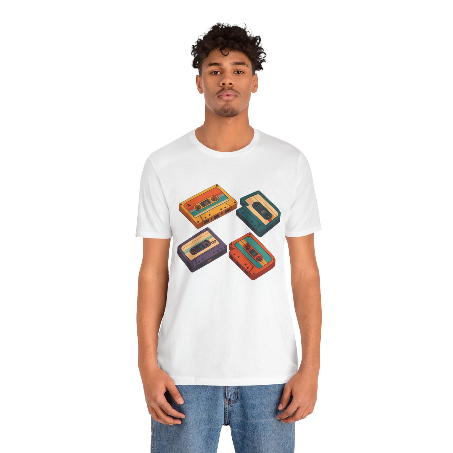 Tunl Visn Retro Cassette Tee | Y2K Vintage Music Graphic T-Shirt | 90s Streetwear Gift
