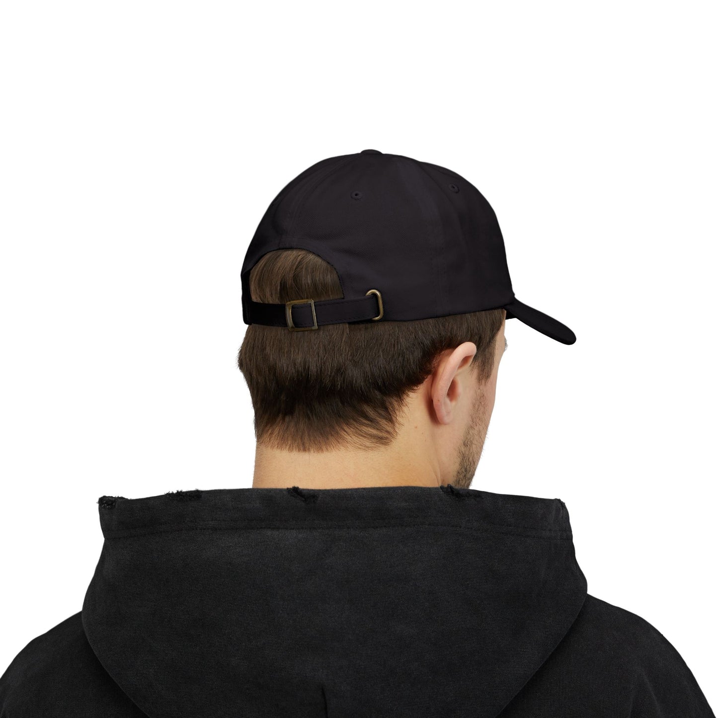 TUNL VISN - FOCUS//001 Dad Hat | Low-Profile Cotton | TV Monogram Embroidery | Minimal Streetwear