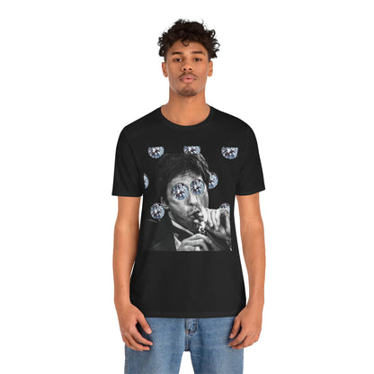 Tunl Visn Miami Noir Retro Tee | Diamond Kingpin Graphic T-Shirt | Y2K Streetwear