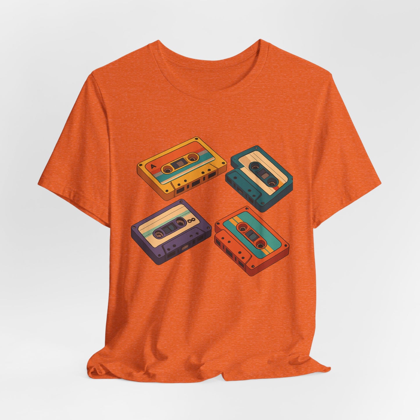 Tunl Visn Retro Cassette Tee | Y2K Vintage Music Graphic T-Shirt | 90s Streetwear Gift