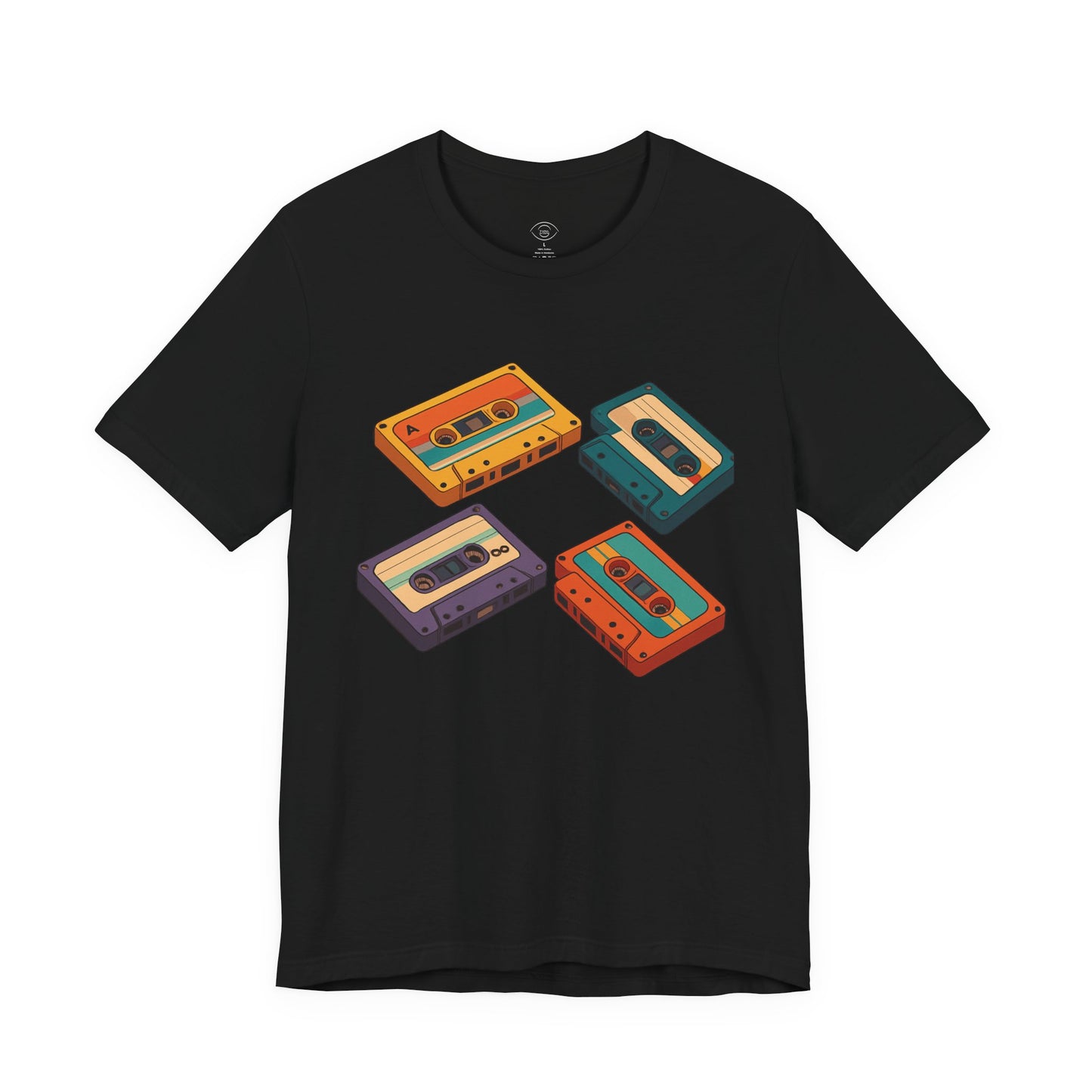 Tunl Visn Retro Cassette Tee | Y2K Vintage Music Graphic T-Shirt | 90s Streetwear Gift