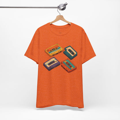 Tunl Visn Retro Cassette Tee | Y2K Vintage Music Graphic T-Shirt | 90s Streetwear Gift