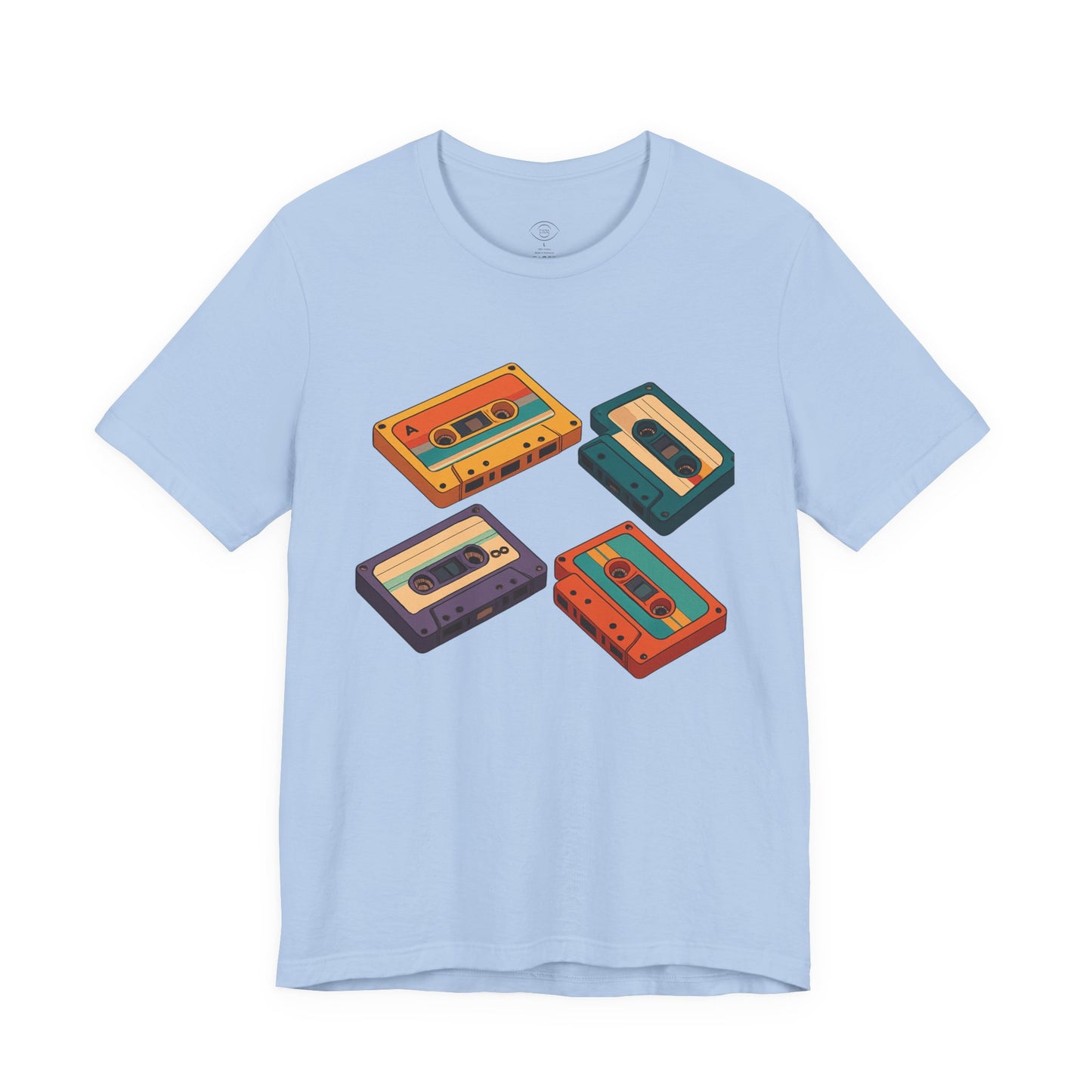Tunl Visn Retro Cassette Tee | Y2K Vintage Music Graphic T-Shirt | 90s Streetwear Gift