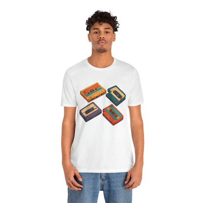 Tunl Visn Retro Cassette Tee | Y2K Vintage Music Graphic T-Shirt | 90s Streetwear Gift