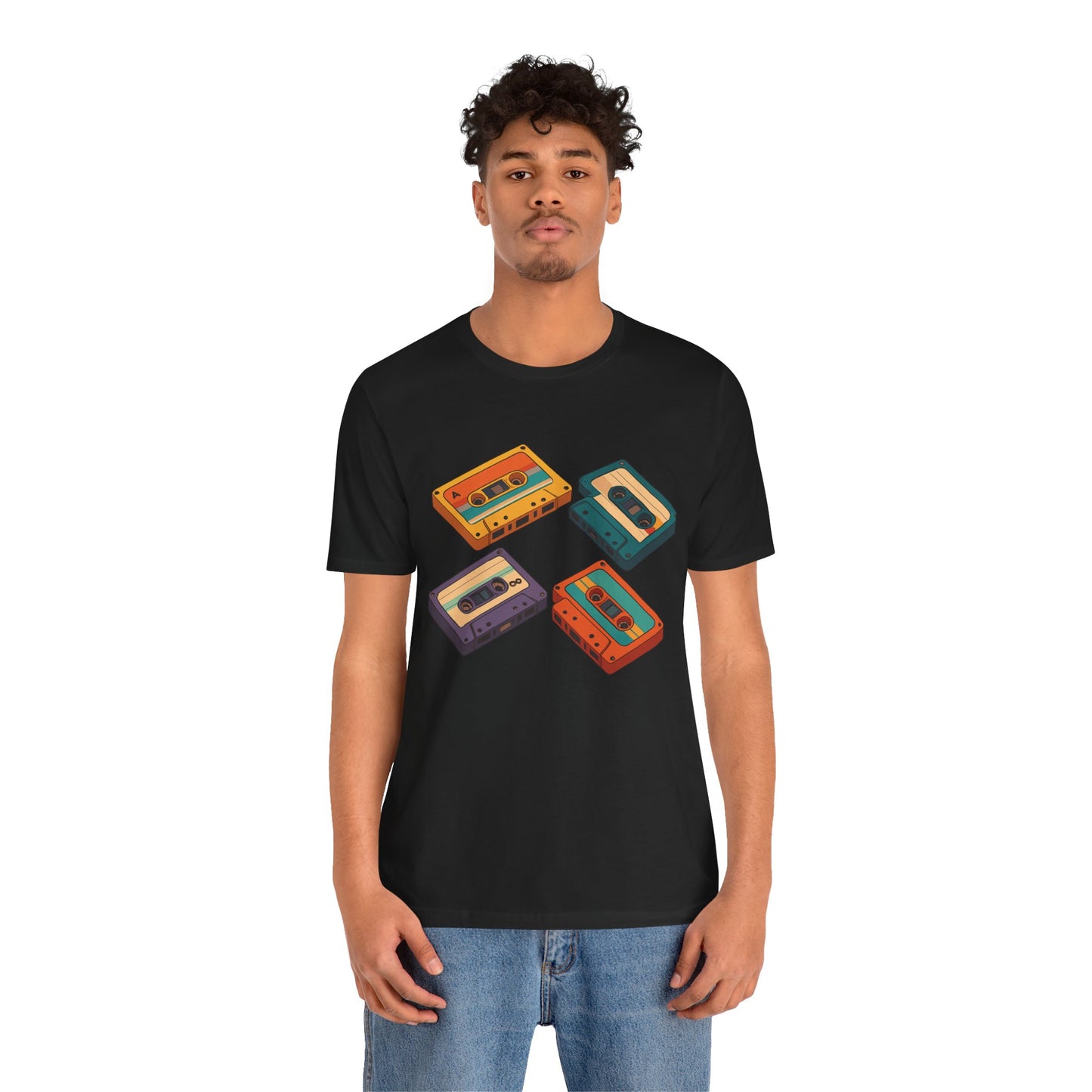 Tunl Visn Retro Cassette Tee | Y2K Vintage Music Graphic T-Shirt | 90s Streetwear Gift