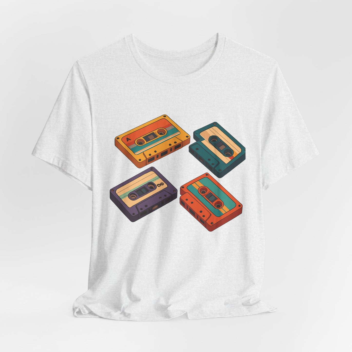 Tunl Visn Retro Cassette Tee | Y2K Vintage Music Graphic T-Shirt | 90s Streetwear Gift