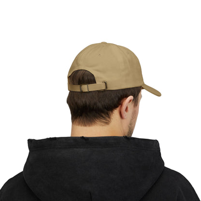 TUNL VISN - FOCUS//001 Dad Hat | Low-Profile Cotton | TV Monogram Embroidery | Minimal Streetwear