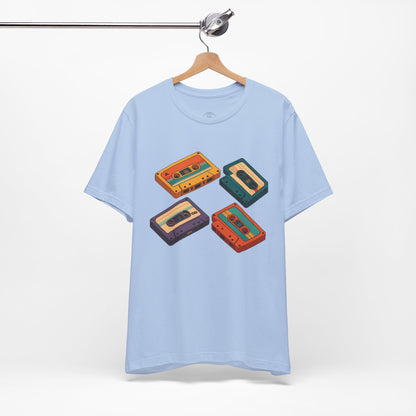 Tunl Visn Retro Cassette Tee | Y2K Vintage Music Graphic T-Shirt | 90s Streetwear Gift