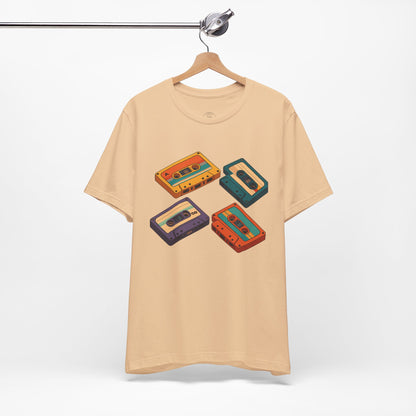 Tunl Visn Retro Cassette Tee | Y2K Vintage Music Graphic T-Shirt | 90s Streetwear Gift