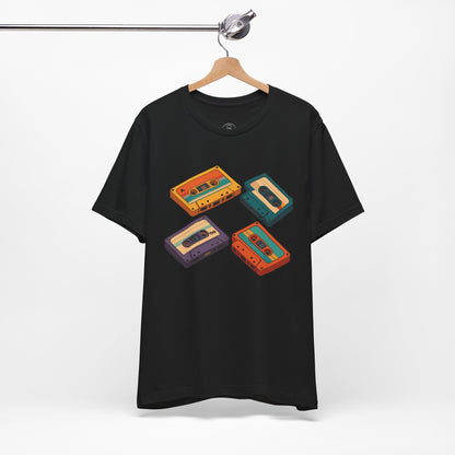 Tunl Visn Retro Cassette Tee | Y2K Vintage Music Graphic T-Shirt | 90s Streetwear Gift