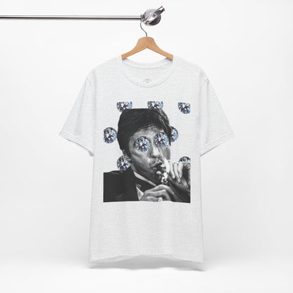 Tunl Visn Miami Noir Retro Tee | Diamond Kingpin Graphic T-Shirt | Y2K Streetwear