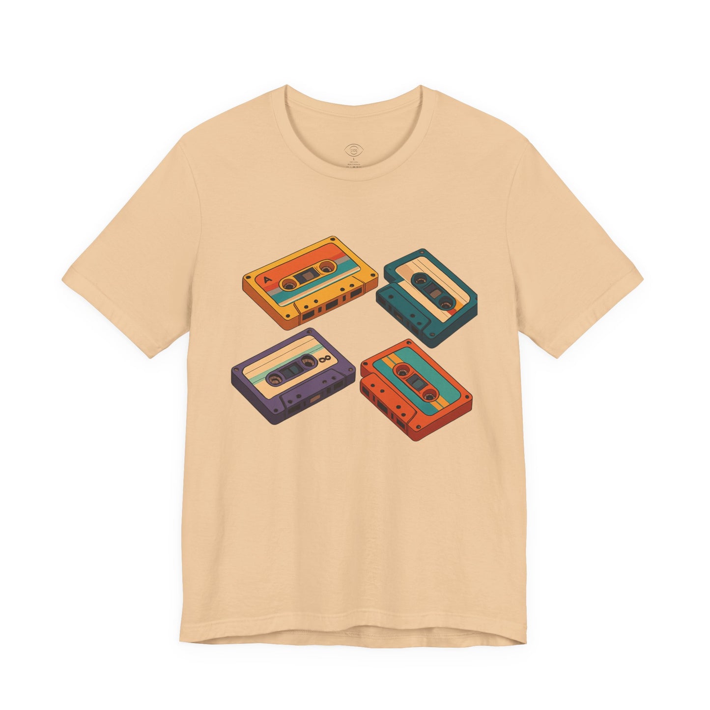 Tunl Visn Retro Cassette Tee | Y2K Vintage Music Graphic T-Shirt | 90s Streetwear Gift