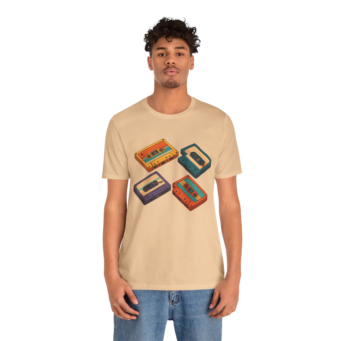 Tunl Visn Retro Cassette Tee | Y2K Vintage Music Graphic T-Shirt | 90s Streetwear Gift